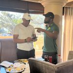 Doctor Khumalo and Siya Kolisi