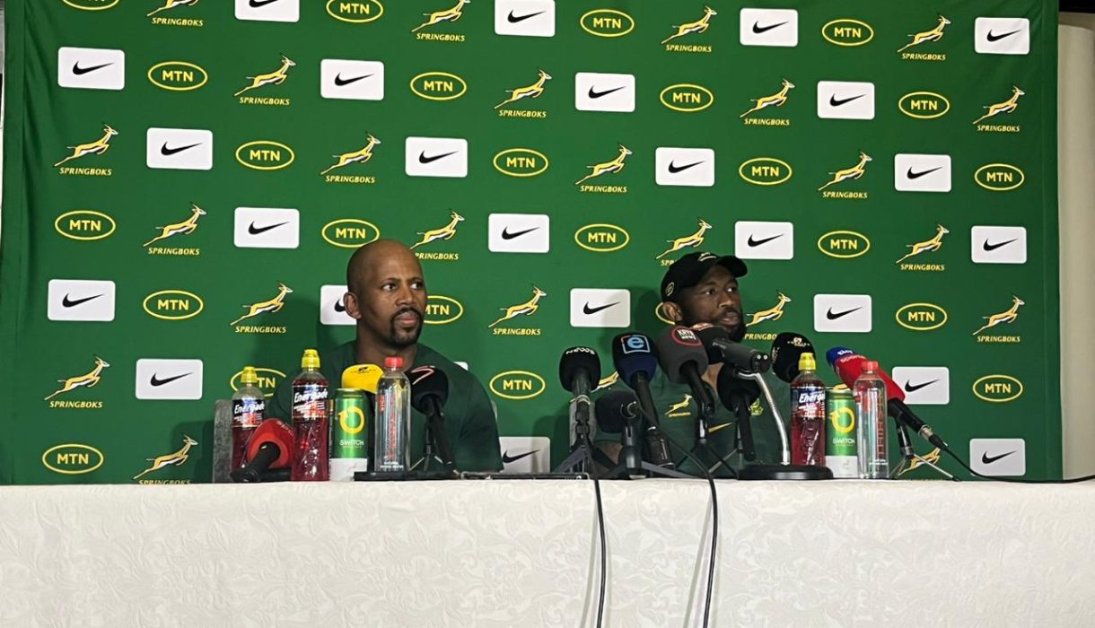 Mzwandile Stick and Siya Kolisi