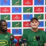 Bok coach Rassie Erasmus with captain Siya Kolisi