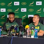 Chelsin Kolbe and Lukhanyo Am