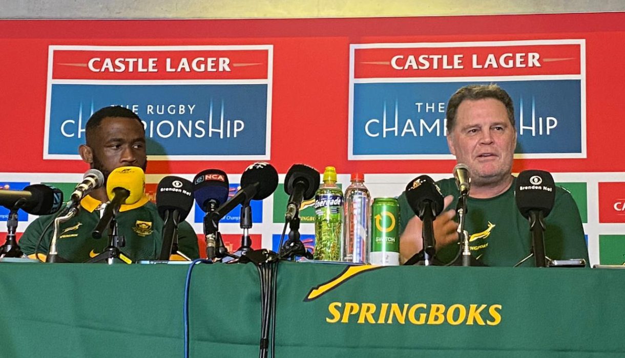 Siya Kolis and Rassie Erasmus