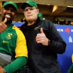 Mzwandile Stick, Erasmus and Tony Brown against France
