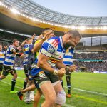 Cobus Reinach celebrate Stormers win against Bulls