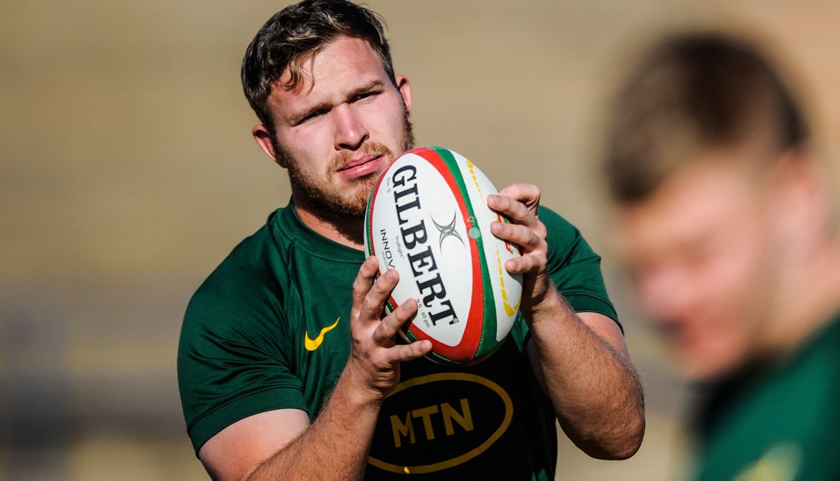 Jan-Hendrik Wessels in Boks training