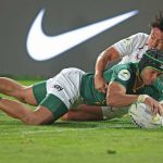 Kurt-Lee Arendse against England