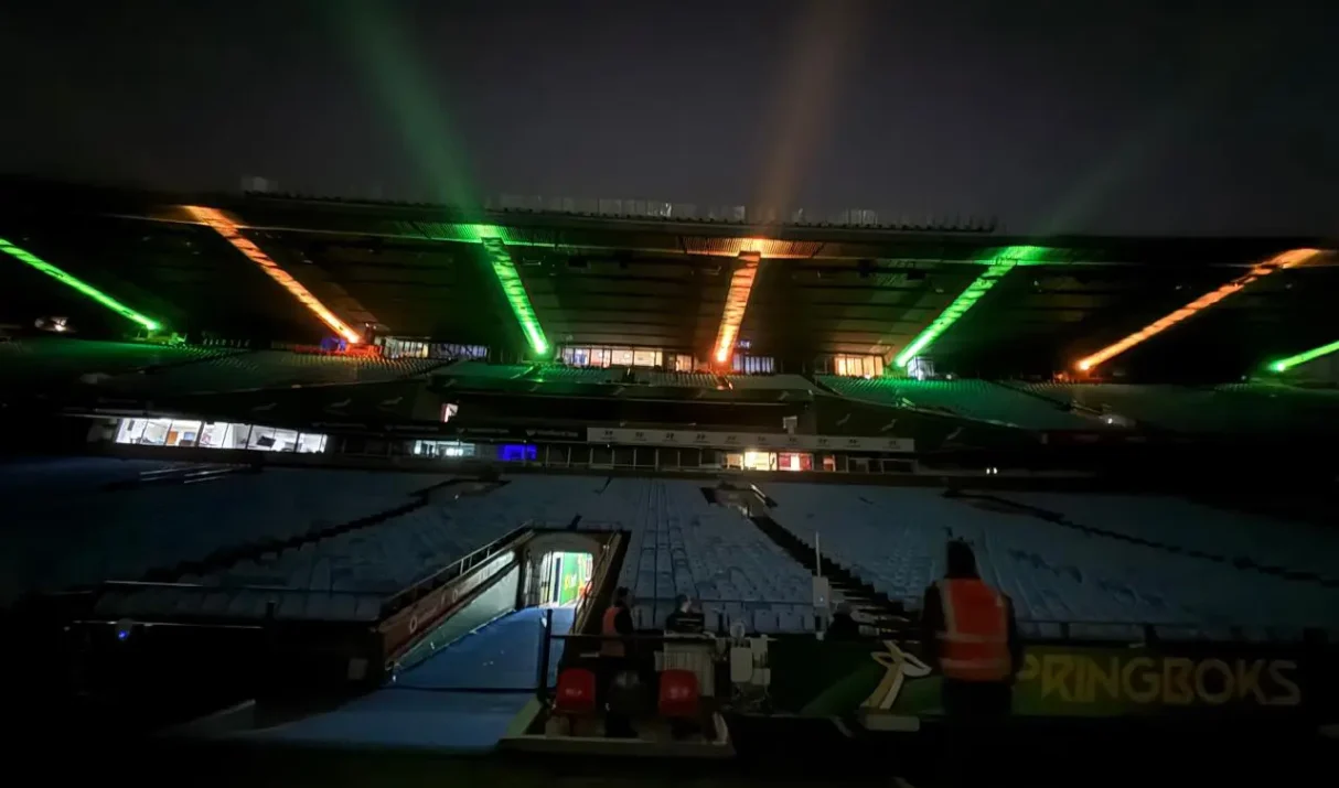 Loftus Versfeld Unveils New Multi-Million Rand LED Lighting System For Boks