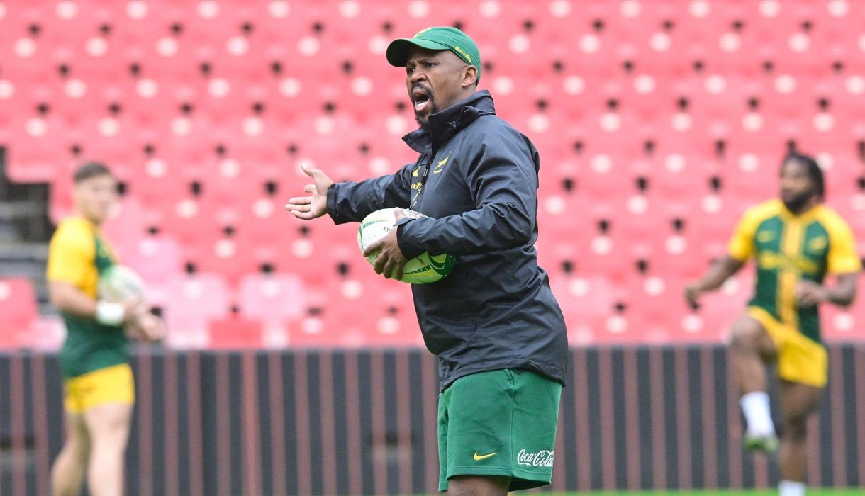 Mzwandile Stick at training