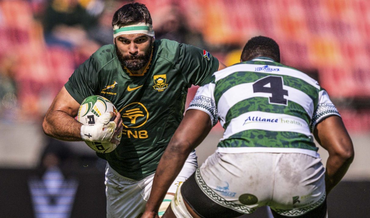“I’m Trying Not To Overthink It” – Former Sharks Skyscraper Ready For Emotional Kings Park Bok Debut
