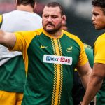 Wilco Louw at Boks training