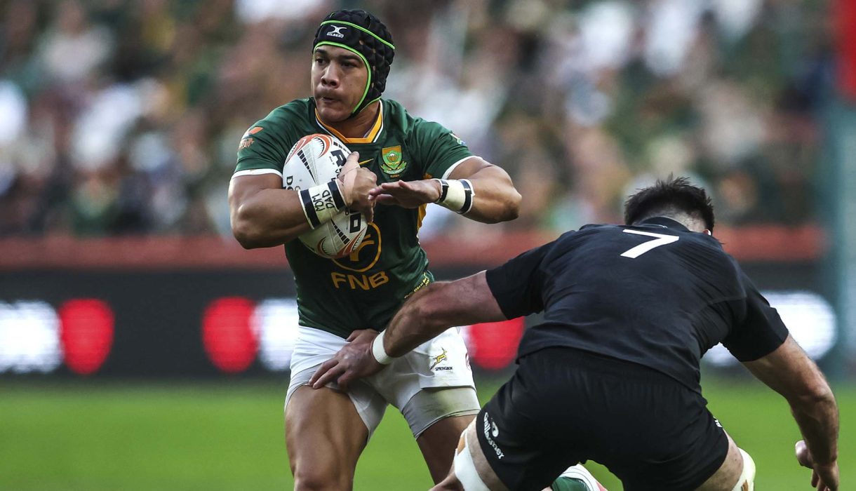 Chelsin Kolbe against All Blacks