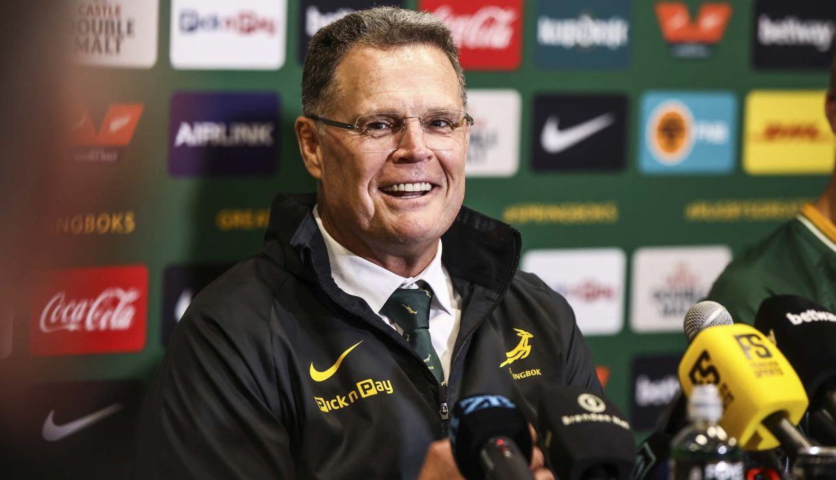 Rassie Erasmus after All Blacks win