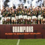 Springboks lift Rugby's Greates Rivalry trophy